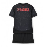 Camiseta Benfica Segunda Equipación Replica 2024-25 para niños mangas cortas (+ Pantalones cortos)